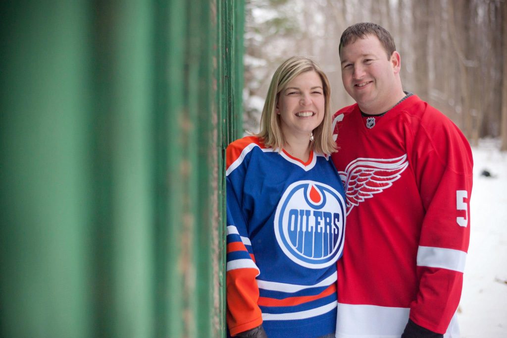 hockey fan engagement photography in Chatham